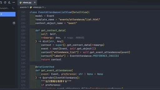 VS Codeを用いたプログラミング中画像